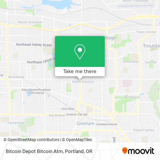 Bitcoin Depot Bitcoin Atm map