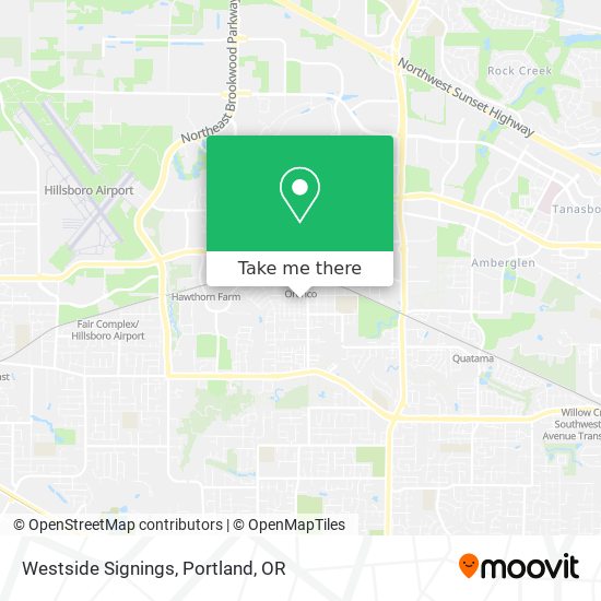 Westside Signings map