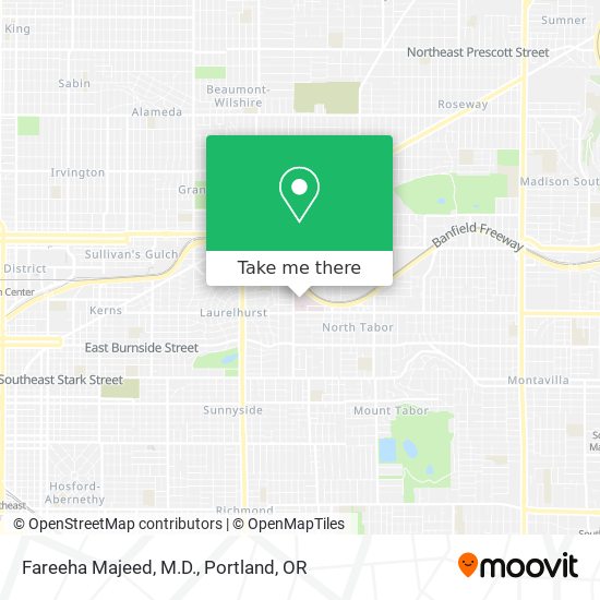 Mapa de Fareeha Majeed, M.D.