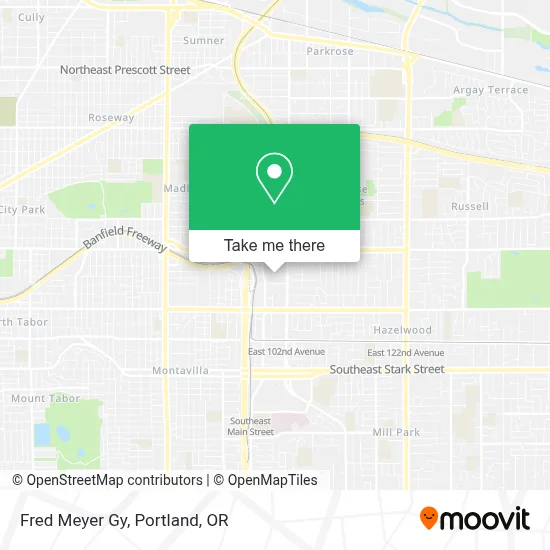 Fred Meyer Gy map