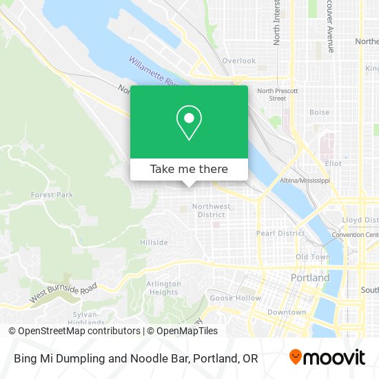 Bing Mi Dumpling and Noodle Bar map