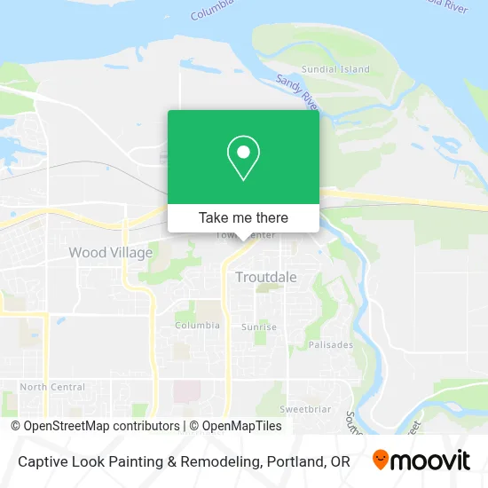 Captive Look Painting & Remodeling map