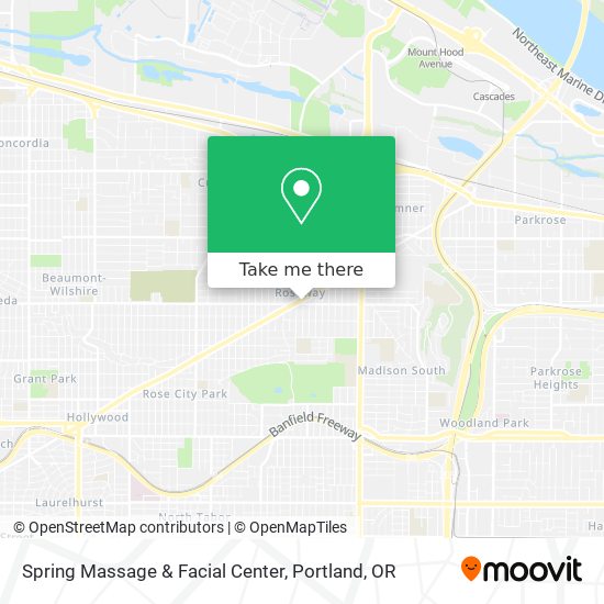 Spring Massage & Facial Center map