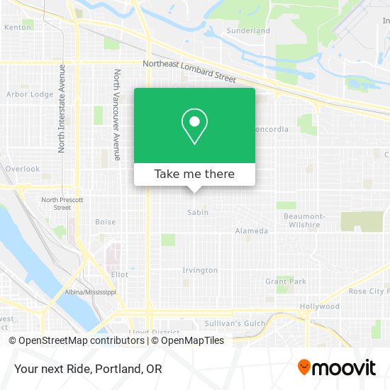 Your next Ride map