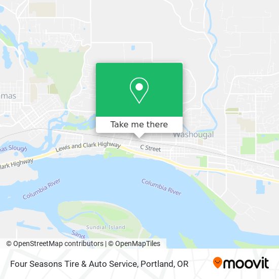 Four Seasons Tire & Auto Service map