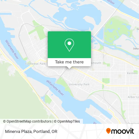 Mapa de Minerva Plaza