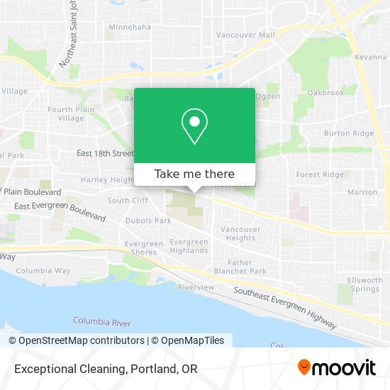 Mapa de Exceptional Cleaning