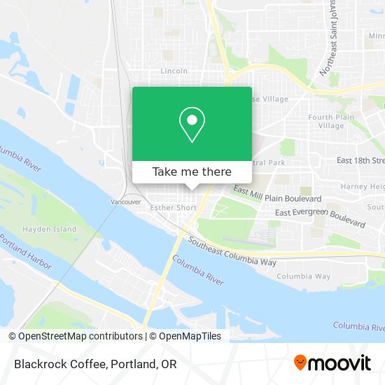 Blackrock Coffee map