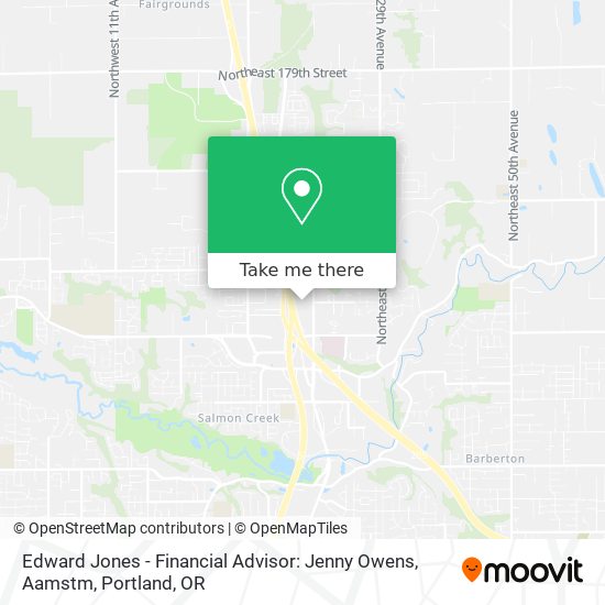 Mapa de Edward Jones - Financial Advisor: Jenny Owens, Aamstm