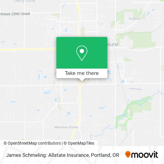 Mapa de James Schmeling: Allstate Insurance
