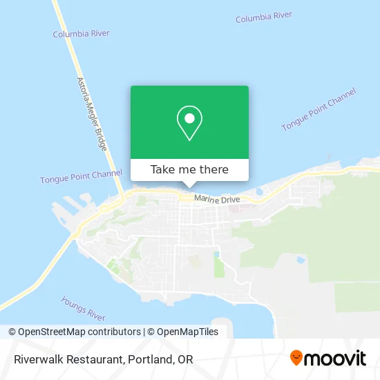 Riverwalk Restaurant map