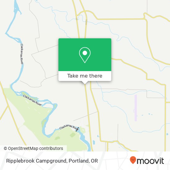 Mapa de Ripplebrook Campground