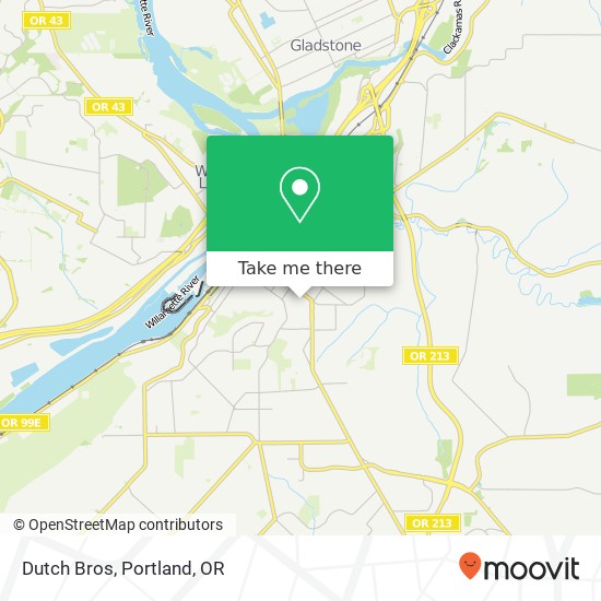 Dutch Bros map