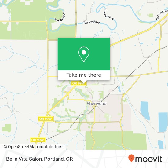 Mapa de Bella Vita Salon