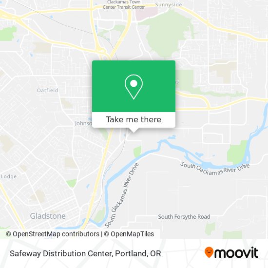 Safeway Distribution Center map