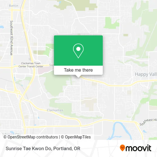 Mapa de Sunrise Tae Kwon Do