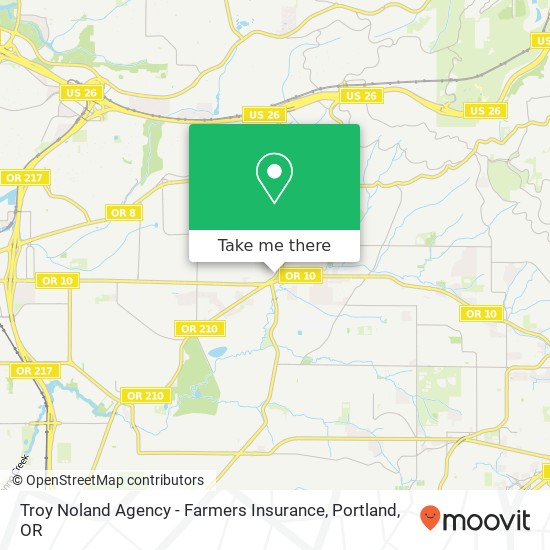 Troy Noland Agency - Farmers Insurance map