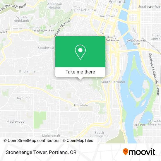 Mapa de Stonehenge Tower