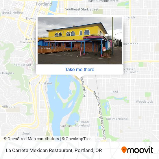 La Carreta Mexican Restaurant map