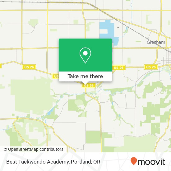 Mapa de Best Taekwondo Academy