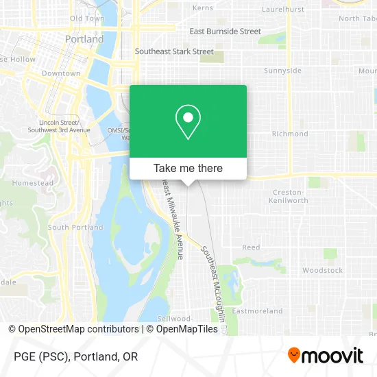 PGE (PSC) map