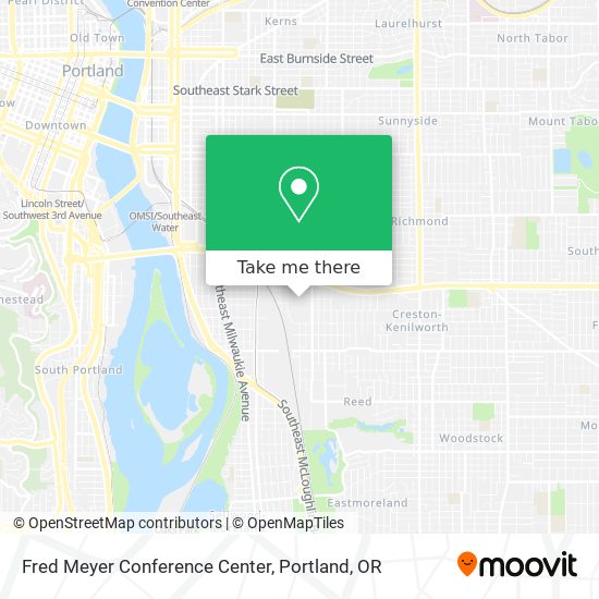 Mapa de Fred Meyer Conference Center