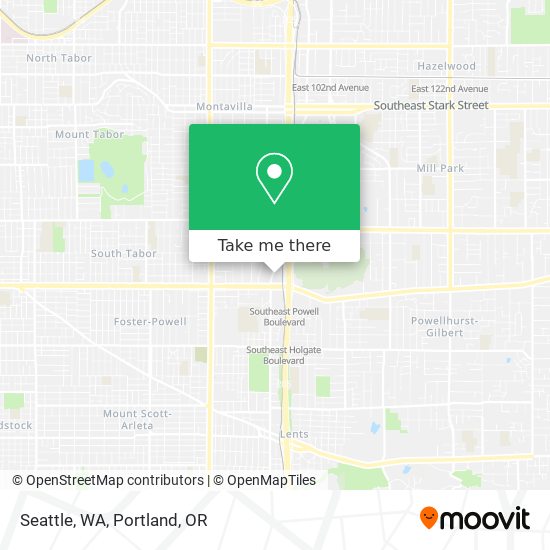 Seattle, WA map
