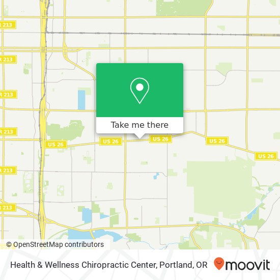 Mapa de Health & Wellness Chiropractic Center