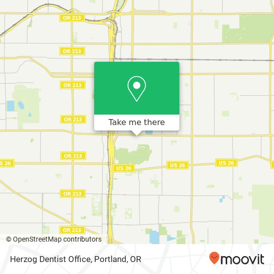 Mapa de Herzog Dentist Office