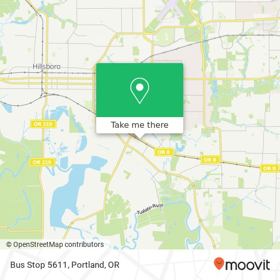 Mapa de Bus Stop 5611