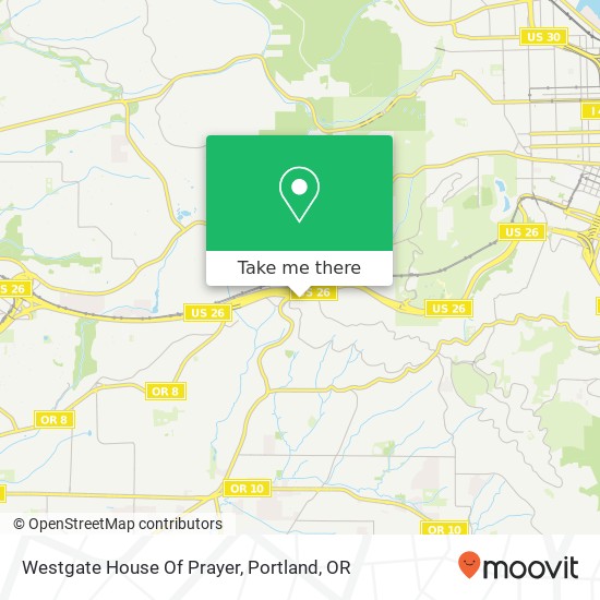 Westgate House Of Prayer map