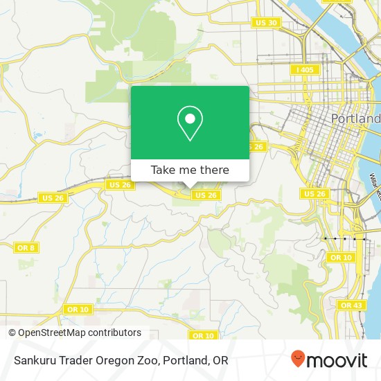 Mapa de Sankuru Trader Oregon Zoo