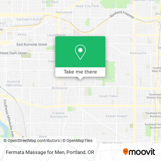 Fermata Massage for Men map