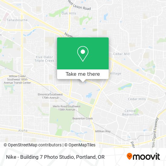 Mapa de Nike - Building 7 Photo Studio
