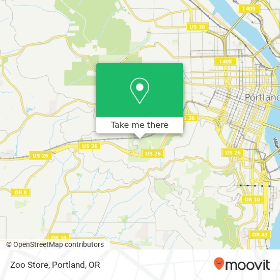 Mapa de Zoo Store