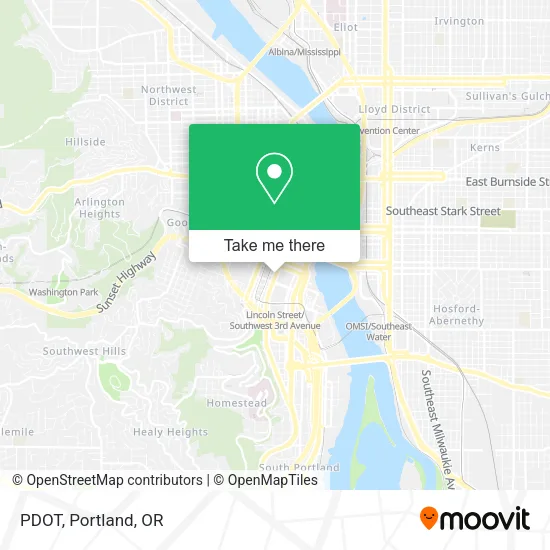 PDOT map