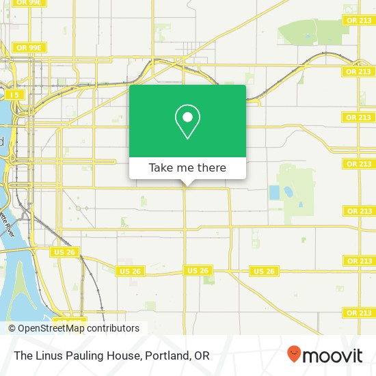 Mapa de The Linus Pauling House