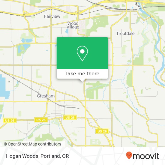 Mapa de Hogan Woods