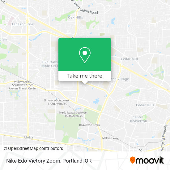 Nike Edo Victory Zoom map