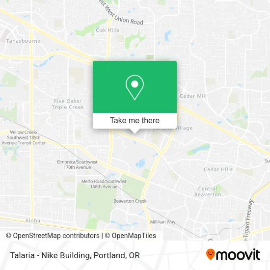 Mapa de Talaria - Nike Building