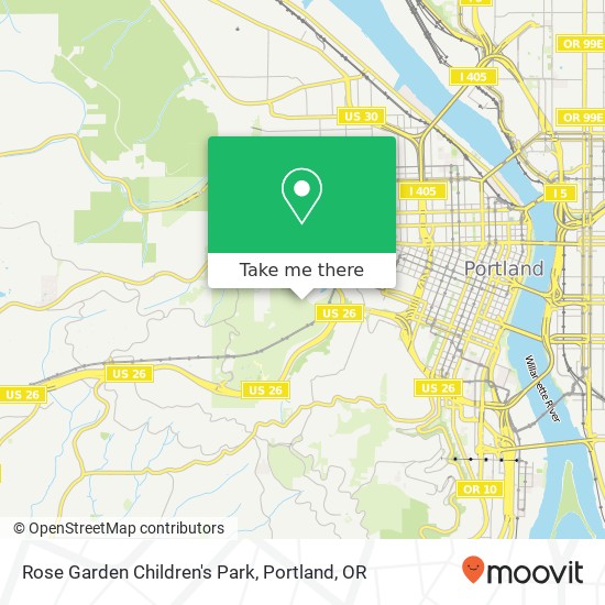 Mapa de Rose Garden Children's Park