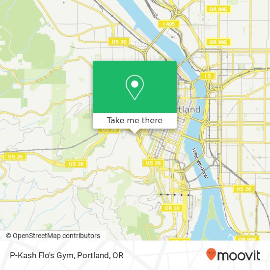Mapa de P-Kash Flo's Gym