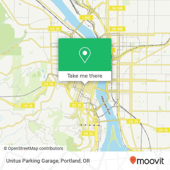 Unitus Parking Garage map