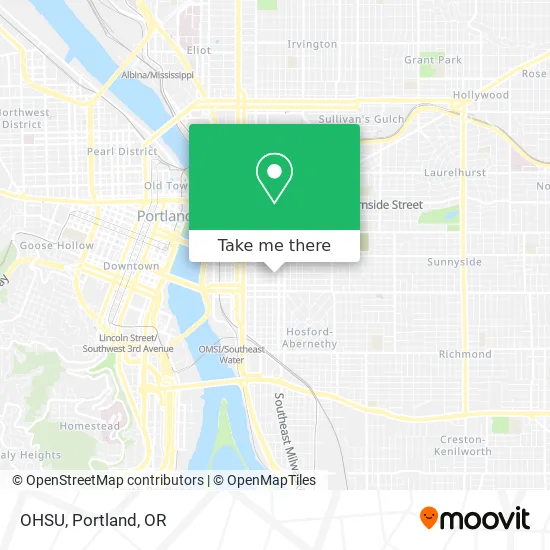 OHSU map