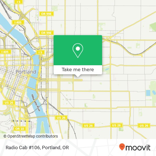 Radio Cab #106 map