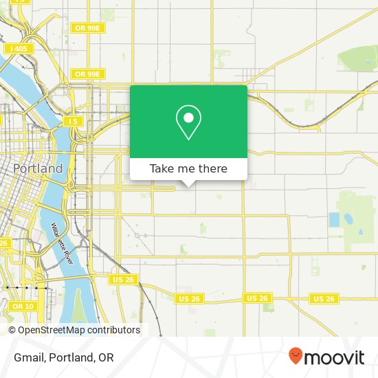 Mapa de Gmail