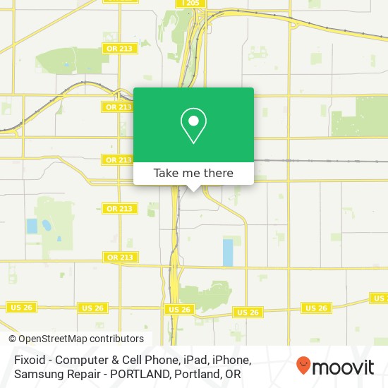 Mapa de Fixoid - Computer & Cell Phone, iPad, iPhone, Samsung Repair - PORTLAND