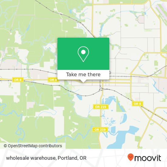 wholesale warehouse map