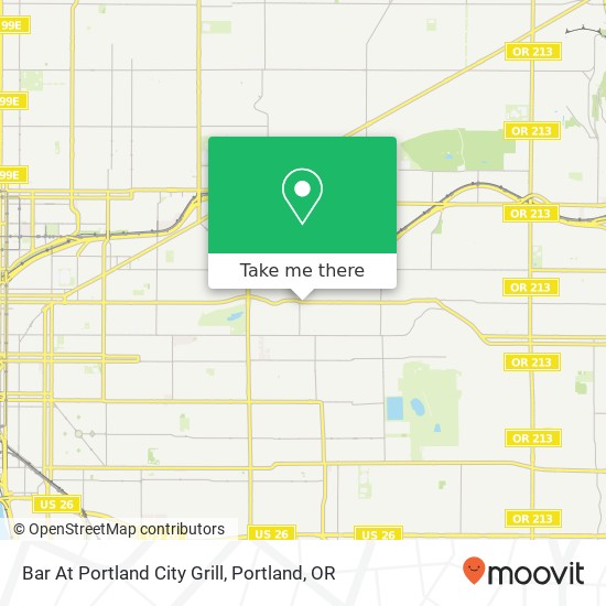 Bar At Portland City Grill map