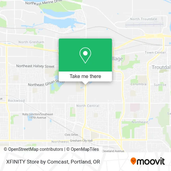 XFINITY Store by Comcast map